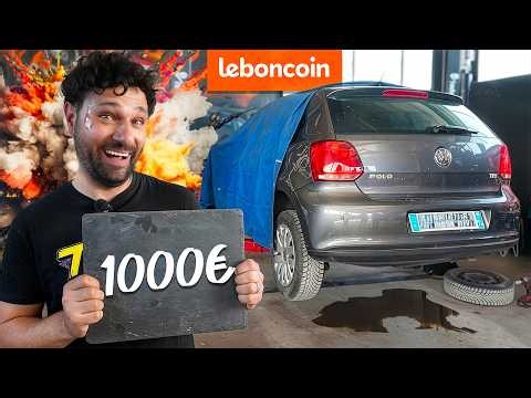 I BOUGHT THE CHEAPEST CAR ON LEBONCOIN! €1000 BUDGET (we have to drive it home...)