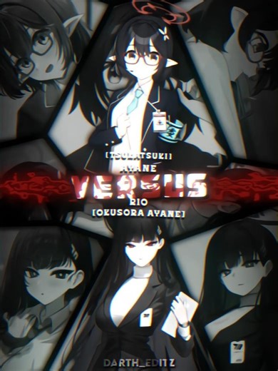 [Blue Archive] Ayane Vs Rio |Oursmarting#alaightmotionedit #bluearchiveedit #edit #shorts