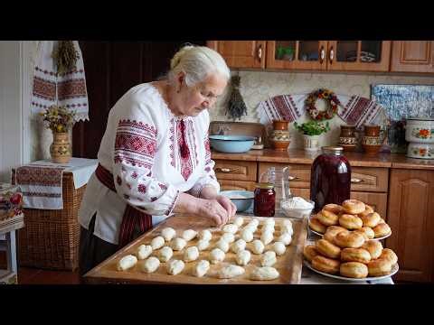 Lonely 85-Year-Old Grandma in the Mountains — Cooking a Secret Recipe