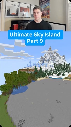 Pryor Gaming on Instagram: "Follow for map download :) | Ultimate Sky Island Part 9 #minecraft #minecraftbuilding #minecraftbuilds"