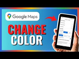 How to Change Color on Google Maps 2024!