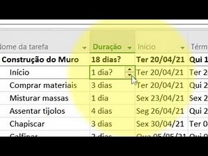 Aula 02- Quick Start (Visão Geral) / Curso de MS Project Gratuito