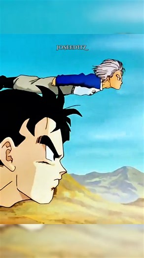 GOHAN y TRUNKS le hacen frente a los androides #shorts #shortvideo #dragonballz #dragonball