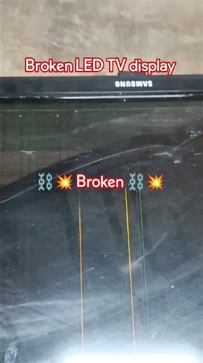 broken LED TV 32 inch display #display #repair @techranaji