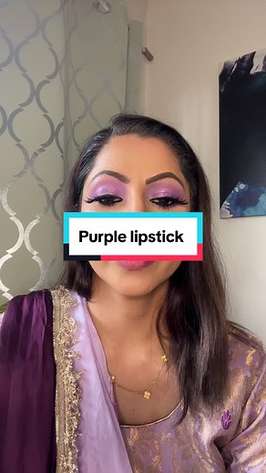 Purple Lipstick Combo Tutorial