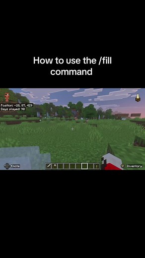 How to Use the /fill Command in Minecraft
