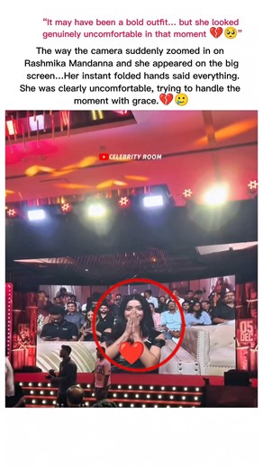 That Sudden Zoom Made Rashmika Uncomfortable💔🥺#rashmikamandanna #bollywoodsongs #bollywood