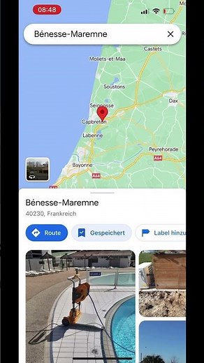 Route planning with Google Maps #travel #roadtrip #vanlifegermany