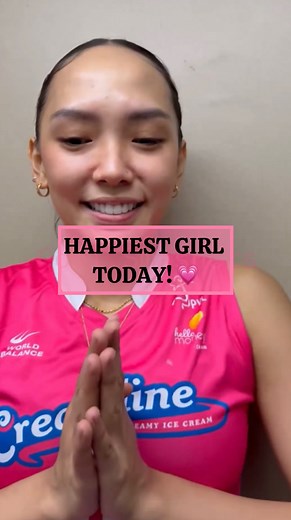 168K views · 8.1K reactions | Cloud nine feels for our magic bunot! ☁️ Nica Celis was speechless in the interview — but her performance said it all!  #CreamlineCoolSmashers #CreamlineGoodVibesAllTheTime | Cool Smashers | Facebook