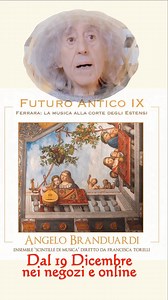 In uscita oggi il tanto atteso nuovo episodio di Futuro Antico! "La Musica alla corte degli Estensi" Angelo Branduardi e con la Ensemble "Scintille di Musica" diretto da Francesca Torelli 💙 | Angelo Branduardi