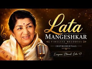 Lata Mangeshkar Instrumental Collection | Timeless Bollywood Melodies | Relaxing Music 4K