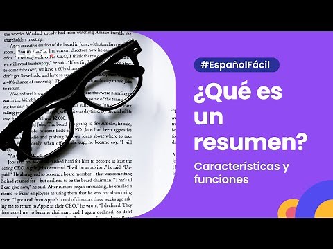 ¿Qué es un resumen? Características y funciones - Español fácil con Luca