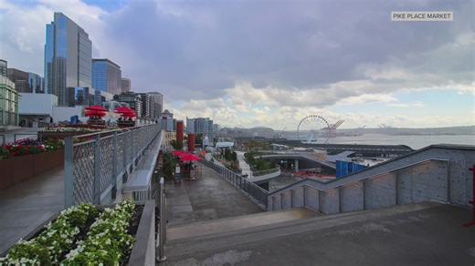 Overlook Walk, a new landmark on Seattle's Waterfront, set to open this week