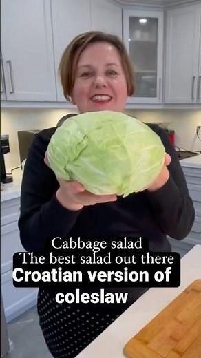 Kupus salata! Green cabbage salad! Something very simple, something so easy!