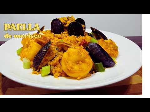 ARROZ CON MARISCOS MIXTO FACIL DE HACER