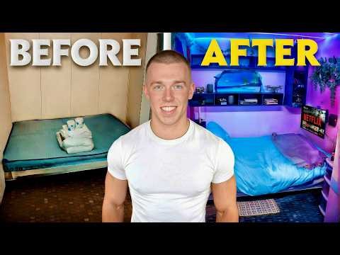 I Transformed My 6m² Cabin Into A LUXURY APARTMENT!