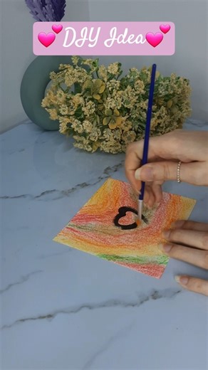 DIY Scratch Card💕 #scratchcard