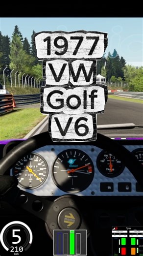 Car Mods / Assetto Corsa / Nordschleife on Instagram: "1977 Volkswagen Golf Mk1 "Littlebird" RWD V6 - Mod from AssettoWorld com Testing mods so you don’t have to !! Power: 295 bhp @ 7500 rpm Torque: 240 Nm @ 7000 rpm Weight: 725 kg Top Speed: 268 km/h Power to Weight Ratio: 0.41 hp/kg Version: v2.0 Credits: Mr Hunt, Norms, ItsJustKeiichi, The Ghost Of Momma Bongos, Mascot, El Locho, Diabolical Machinations, Peter Crill Realism: Even though the tyres change color like they react to heat, it has n