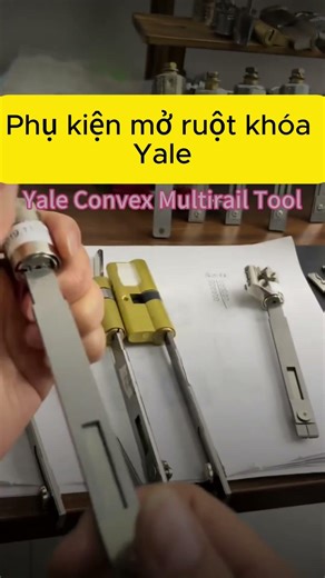 Cylinder DDL Yale lock- hack to open by tool #smartlock #yale #cylinder