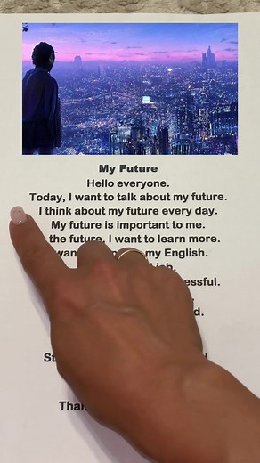 My Future: Simple Steps to Talk About Goals in English
