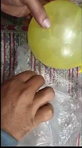 How to make football with balloon#diy #craftwork