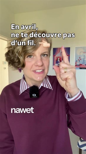 Kwiecień-plecień po francusku #francuski