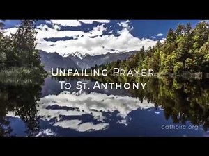 Unfailing Prayer to St. Anthony HD