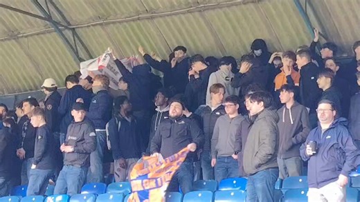 Making the noise already. Kick off in less than an hour!#IronArmy | Forged in 1898