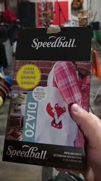 Trying the Speedball Screen Printing Emulsion Kit!