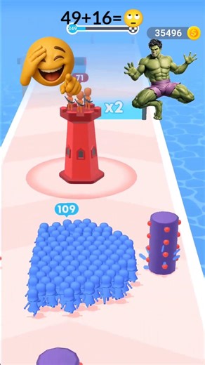 Most Addictive Count Masters Gameplay 🤯🎮 - 3D Gameplay #shorts #ytshorts