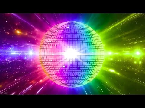 Galactic disco ball effect 😎 Night party background music