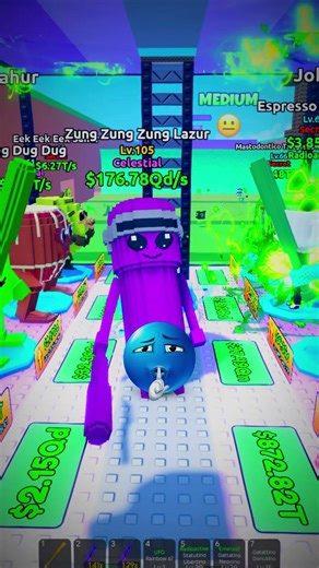 My Rarest Celestial Brainrots #roblox