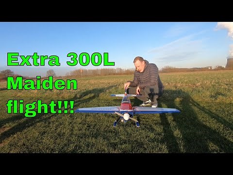 Seagull Models Extra EA 300L Build - Maiden flight!!!