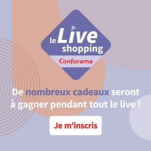 On vous donne rendez-vous le 10 mars à 19h en live avec Sophie Ferjani sur conforama.fr pour vous donner des conseils déco et shopper des produits à prix exceptionnels et tenter de remporter de nombreux cadeaux 😍 N'oubliez pas de suivre notre page Conforama et d'inviter vos amis qui sont fans de décoration 🤩 Validez votre inscription au live 👉 https://cutt.ly/pAwaGKC | Conforama