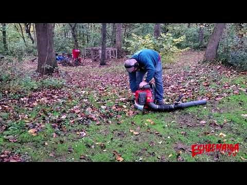 Husqvarna 570BTS Backpack Blower VS Wet Leaves & VS Other Brands Of Blowers