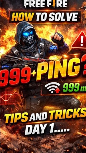 How to solve 999+ ping in free fire? [1/100]| #shorts #ytshorts #freefire