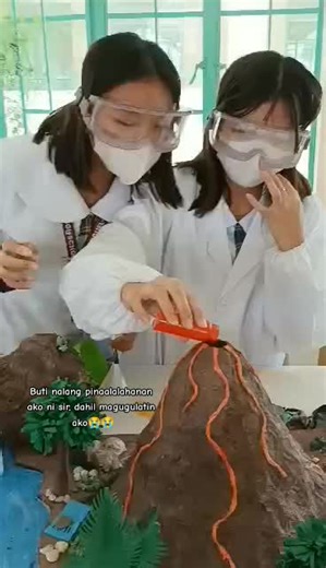 Colorful Volcano Project for Science Lovers