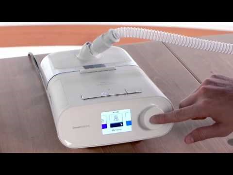 DreamStation CPAP/BiPAP Machine Adjusting Mask & Tubing Settings