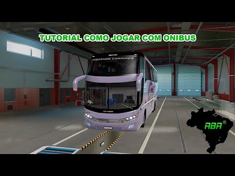 Tutorial de como jogar com ônibus no mapa RBR 1.45 ETS 2