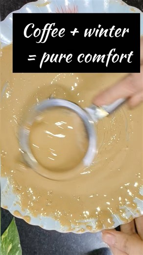 Whipped Coffee Without Mixer | Dalgona Coffee Using Tea Strainer ☕ #Shorts