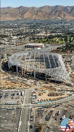 SoFi Stadium Construction Timelapse: Building the Future of the NFL