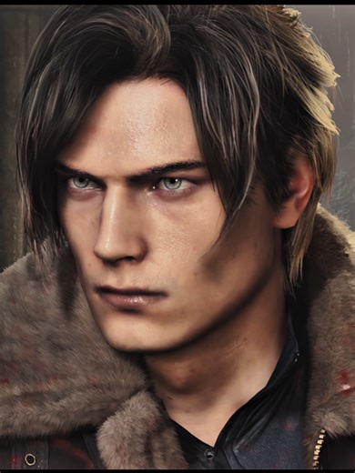Yeahhh I’m not a big fan of the default jacket, so we switched it to the RE4R jacket! #leonkennedy #residentevilrequiem #re4r