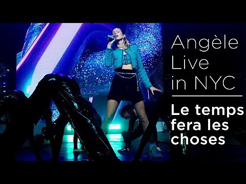 Angèle - Le temps fera les choses - Live in NYC 5-5-2023