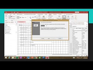 Crear botones y controles en Access.