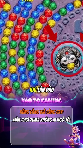 Rừng càng già càng cay: Màn chơi zuma mà không ai ngờ tới #naotogaming #zumadeluxe #gamexephinh #kinhnghiem #game