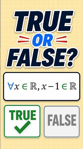 🤔 Is This Math Statement True?