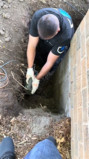 How Pros Excavate For Exterior Waterproofing | DGI Waterproofing #exteriorwaterproofing