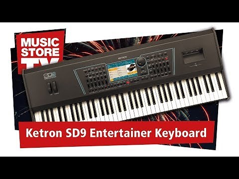 Ketron SD9 Entertainer Keyboard Live Demo