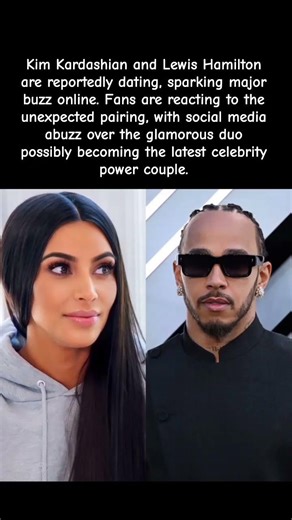 OMG 😱 KimKardashian & LewisHamilton Dating?! #celebritynews