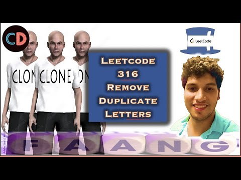 Remove Duplicate Letters | Leetcode 316 | Stacks | Live coding session 🔥🔥